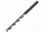 Wiertło; do metalu; Ø: 5,5mm; L: 93mm; HSS-CO; Zgodność z: DIN 338