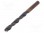 Wiertło; do metalu; Ø: 10,2mm; L: 133mm; HSS; Zgodność z: DIN 338 RN