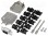 D-Sub; PIN: 9; plug; female; soldering; for cable; black