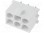 Buchse; Kabel-Platte; männlich; 6,35mm; PIN:6; verzinnt; THT; 19A