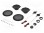 Set für KFZ-Lautsprecher; Zwei-Wege-,tweeter,Woofer; 130mm