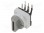 Zadajnik kodu; HEX/BCD; Poz: 16; THT; Rstyku max: 80mΩ; 10x10x6,8mm