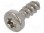 Wkręt; 3x8; Łeb: walcowy; Torx®; TX10; stal nierdzewna A2; BN 20097