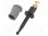 Clip-on probe; hook type; 6A; 70VDC; black; Grip capac: max.3.5mm