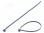 Opaska zaciskowa; L: 200mm; W: 4,6mm; niebieski; PPMP; 150N; UL94HB