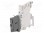 Splice terminal: rail; Entrelec; 150V; for DIN rail mounting