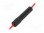 Gniazdo; 6,3x32mm; Imax: 30A; Styki: mosiądz; Wypr: przewody; 14AWG