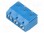 Listwa zaciskowa do druku; 5mm; na PCB; zacisk; niebieski