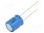 Kondensator: elektrolityczny; THT; 220uF; 35VDC; Raster: 5mm; ±20%