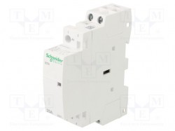 Stycznik: 2-biegunowy instalacyjny; 25A; 230÷240VAC; NO x2; IP20
