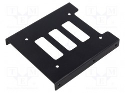 Festplatten Gehäuse: 2,5" / 3,5"; schwarz