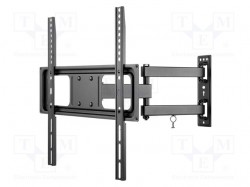 Uchwyt do LCD/LED; czarny; 35kg; 200x200mm,300x300mm,400x200mm