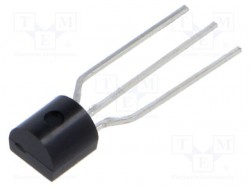 Tranzystor: N-MOSFET; unipolarny; 60V; 110mA; Idm: 1A; 0,4W; TO92