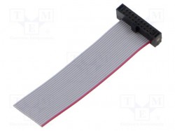 Kabel wstążkowy ze złączami IDC; IDC gniazdo,przewody; PIN: 20