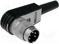 Connector: circular; Series: C091A; male; plug; silver plated; IP40
