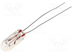 Filament lamp: miniature; 12V; 40mA; Bulb: T1 1/4; Ø:4.2mm; 10000h