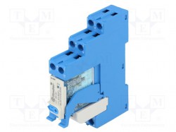 Relay: interface; DPDT; Ucoil: 12VDC; 8A; 8A/250VAC; 8A/30VDC; DIN