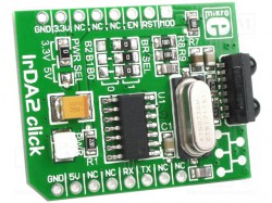 Click board; IR Sender,IR-Empfänger; IrDA,UART; 3,3/5VDC