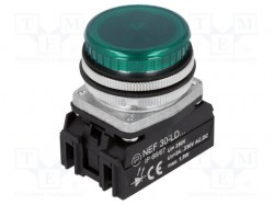 Kontrolllämpchen; 30mm; LED; IP20; 24÷230VAC; Herst.-Serie: NEF30