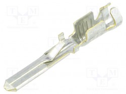 Styk; męskie; 2,8x0,8mm; brąz; cynowany; 1÷2,5mm2; 16AWG÷13AWG