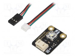 LED; 3,3÷5VDC; Seria: Gravity; Kolor: biały