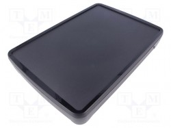 Obudowa: uniwersalna; X: 198mm; Y: 285mm; Z: 46mm; BoPad; ABS; czarny