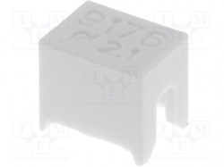 Protection cover; 9176-500; white; 1.6÷2.1mm