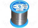 Spoiwo; Sn60Pb40; drut lutowniczy; 1mm; 0,5kg; Topnik: No Clean