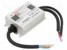 Zasilacz: impulsowy; LED; 20W; 25,2÷42VDC; 500mA; 90÷305VAC; IP67