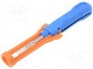 Tool: mounting tool; terminals