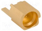 Steckverbinder: koaxial; Buchse; männlich; SMP; SMT; auf PCB; 50Ω