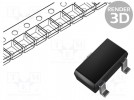 Tranzystor: N-MOSFET; unipolarny; 100V; 200mA; Idm: 0,5A; 200mW