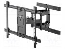 Halter für LCD/LED; schwarz; schräg; 60kg
