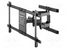 Halter für LCD/LED; schwarz; schräg; 60kg