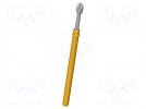 Prüfnadel; Arbeitshub: 4mm; 5,3mm; 5A; Stahl; vernickelt; Ø: 1,75mm