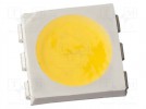 LED; biały; SMD; PLCC6; 4600÷9800mcd; 120°; 60mA; 2,8÷3,6VDC; 324mW