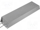 Rezystor: drutowy; z radiatorem; 1Ω; 1kW; ±5%; 50x100x400mm