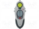 Non-contact metal and voltage detector; LCD