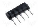 Resistor network: X; 10kΩ; No.of resistors: 4; THT; 0.125W; ±2%