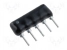 Resistor network: X; 4.7kΩ; No.of resistors: 4; THT; 0.125W; ±2%