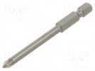 Końcówka wkrętakowa; PlusMinus typu PZ; PZ1/SL; 1/4"