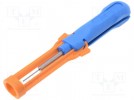 Tool: for demounting of terminals; 143mm