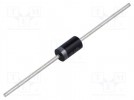 Diode: Gleichrichter; THT; 1kV; 3A; Rolle,Band; Ifsm: 125A; DO201AD