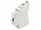 Stycznik: 2-biegunowy instalacyjny; NO x2; 230VAC; 25A; SM400