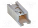 Connector: wire-board; plug; male; PIN: 2; Mini; vertical; UL94V-0