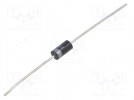 Dioda: prostownicza; THT; 100V; 2A; Ammo Pack; Ifsm: 60A; DO15; 50ns