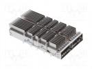 Steckverbinder: RJ45; abgeschirmt,EMI; THT; gewinkelt