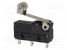 Microswitch SNAP ACTION; SPDT; ON-(ON); ZW; Leads: for soldering