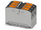 Verbinder: Schienen-; 24A; 450V; push-in; PA; L: 21,7mm; 0,14÷4mm2