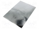 Tape: shielding; W: 210mm; L: 297mm; Thk: 0.065mm; 25N/cm; 8%; 5pcs.